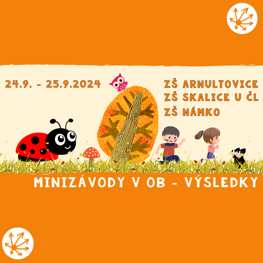 MINIZÁVODY V OB ZŠ ARNULTOVICE, SKALICE, NÁMKO - VÝSLEDKY