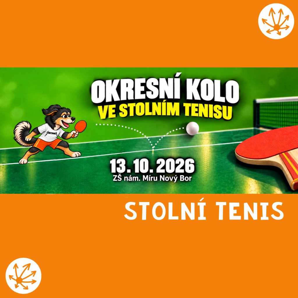 STOLNÍ TENIS - OKRESNÍ KOLO