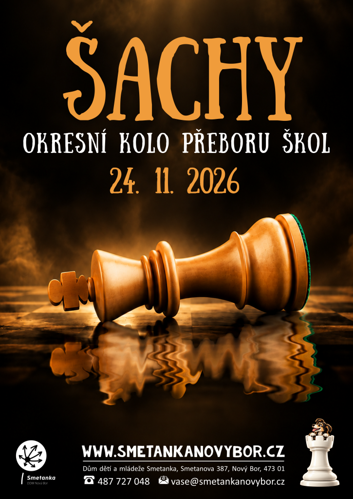 ŠACHY - Okresní kolo přeboru škol