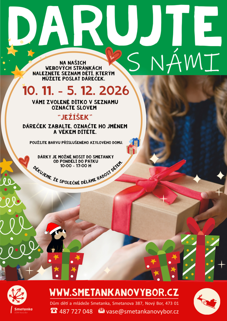 DARUJTE S NÁMI