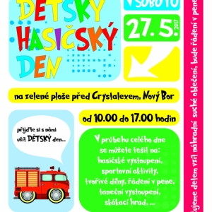 Dětský hasičský den: program