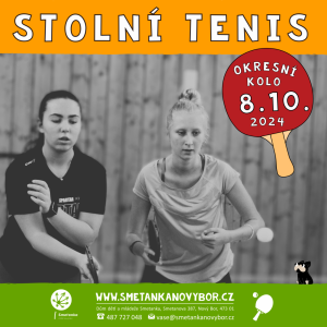 STOLNÍ TENIS - OKRESNÍ KOLO